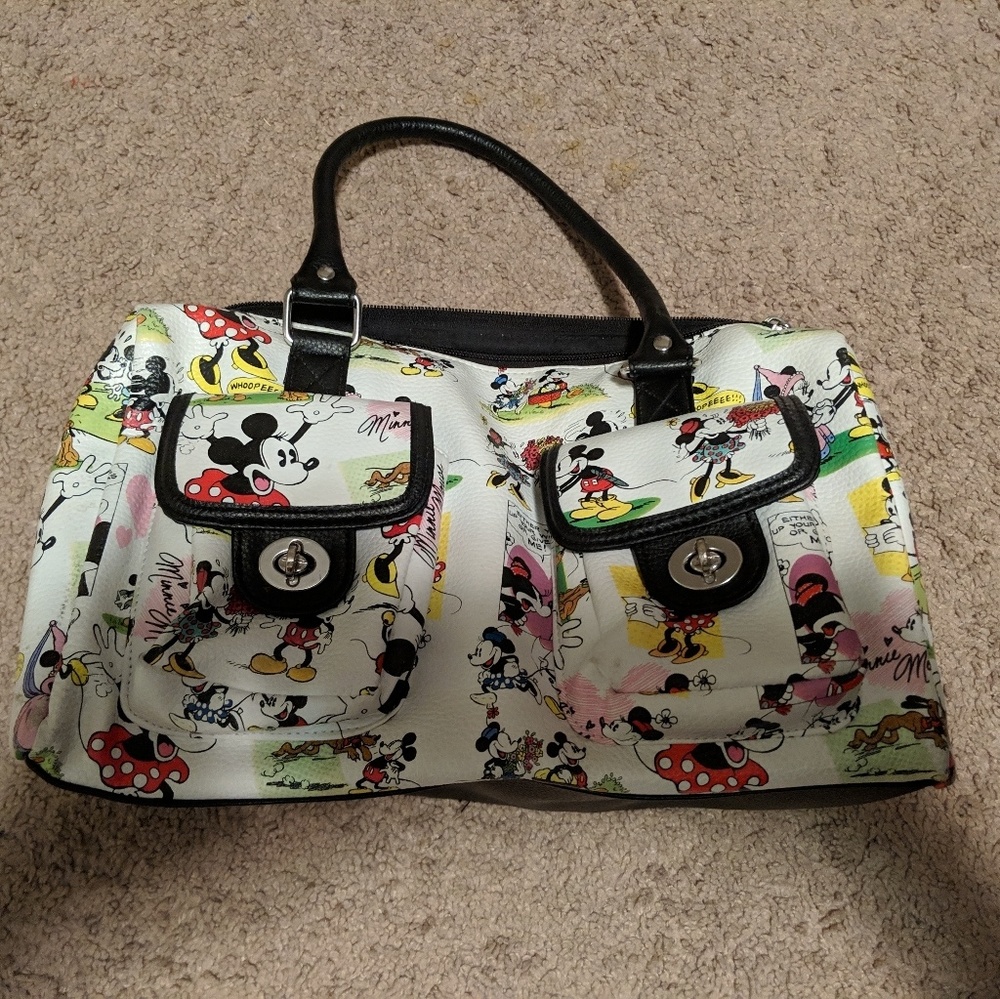 Authentic classic Mickey purse w/matching billfold